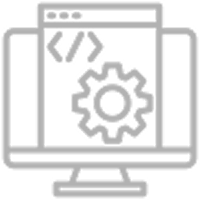 Webapp Mockup mit Menü und Bild Layout